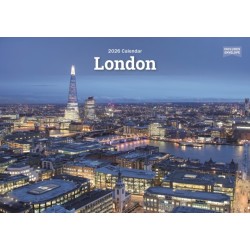 London A5 Calendar 2026