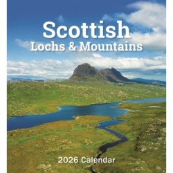 Scottish Lochs Mountains Mini Easel Desk