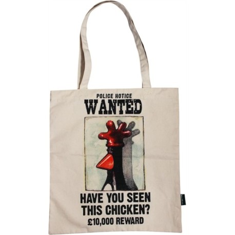 Shopper Recycled Cotton - Wallace & Gromit (Feathers)