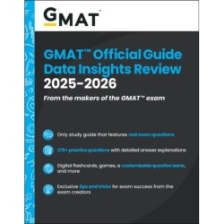 GMAT Official Guide Data Insights Review 2025-2026: Book + Online Question Bank