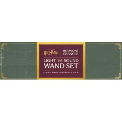Harry Potter: Hermione Granger Light and Sound Wand Set: Plays 12 Spells in Hermione’s Voice!