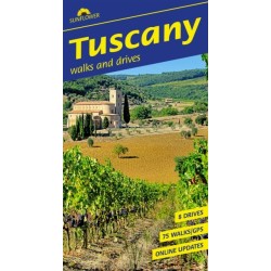 Tuscany Sunflower Walking Guide: 75 long and short walks and 8 car tours