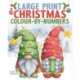 Large Print Christmas Colour-by-Numbers