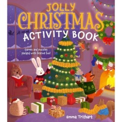 Jolly Christmas Activity Book: Games & Puzzles Packed with Festive Fun!
