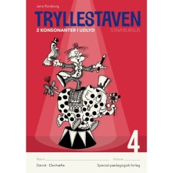 Tryllestaven Stavekursus 4. 2 konsonanter i udlyd, 5 stk.