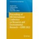 Proceedings of 4th International Conference on Resources and Environmental Research—ICRER 2022