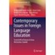 Contemporary Issues  in Foreign Language Education: Festschrift in Honour of Anna Michonska-Stadnik