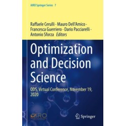 Optimization and Decision Science: ODS, Virtual Conference, November 19, 2020
