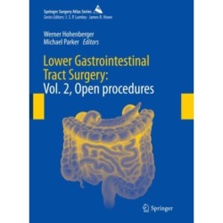 Lower Gastrointestinal Tract Surgery: Vol. 2, Open procedures