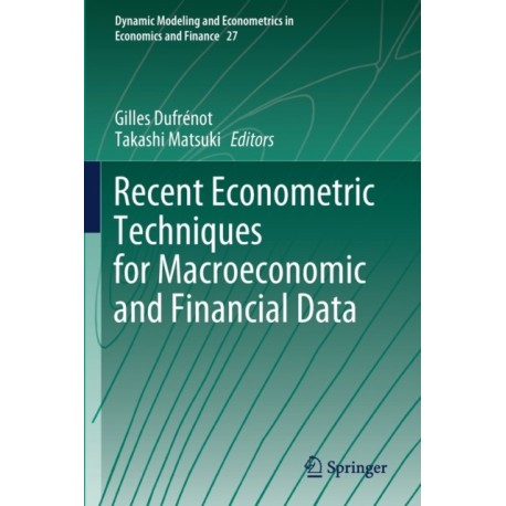 Recent Econometric Techniques for Macroeconomic and Financial Data