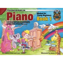Piano Method Young Beginners 1: With Poster & Keyboard Stickers