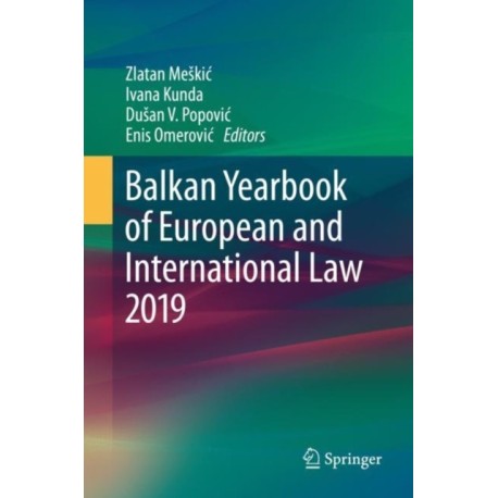Balkan Yearbook of European and International Law 2019