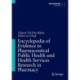 Encyclopedia of Evidence in Pharmaceutical Public Health and Health Services Research in Pharmacy
