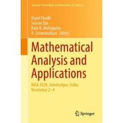 Mathematical Analysis and Applications: MAA 2020, Jamshedpur, India, November 2–4