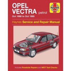 Opel Vectra Petrol (Oct 88 - Oct 95) Haynes Repair Manual