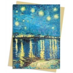 Vincent van Gogh: Starry Night over the Rhone Greeting Card Pack: Pack of 6
