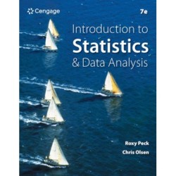 Introduction to Statistics and Data Analysis