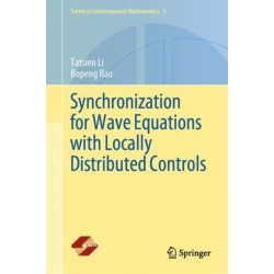 Synchronization for Wave Equations with Locally Distributed Controls