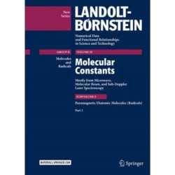 Molecular Constants Mostly from Microwave, Molecular Beam, and Sub-Doppler Laser Spectroscopy: Paramagnetic Diatomic Molecules (Radicals), Part 2