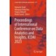 Proceedings of International Conference on Data Analytics and Insights, ICDAI 2023