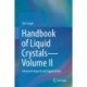 Handbook of Liquid Crystals—Volume II: Advanced Aspects and Applications