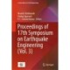 Proceedings of 17th Symposium on Earthquake Engineering (Vol. 3)