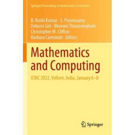 Mathematics and Computing: ICMC 2022, Vellore, India, January 6–8