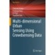 Multi-dimensional Urban Sensing Using Crowdsensing Data