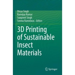 3D Printing of Sustainable Insect Materials
