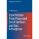 Exoemission from Processed Solid Surfaces and Gas Adsorption