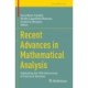 Recent Advances in Mathematical Analysis: Celebrating the 70th Anniversary of Francesco Altomare