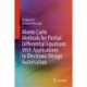 Monte Carlo Methods for Partial Differential Equations With Applications to Electronic Design Automation
