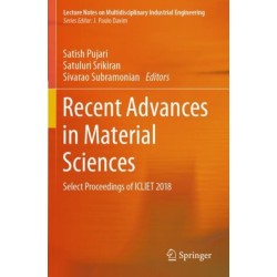 Recent Advances in Material Sciences: Select Proceedings of ICLIET 2018