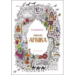 Farvelæg Afrika: En malebog for voksne