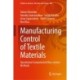 Manufacturing Control of Textile Materials: Operational Computerized Non-contact Methods