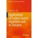 Applications of Cuckoo Search Algorithm and its Variants