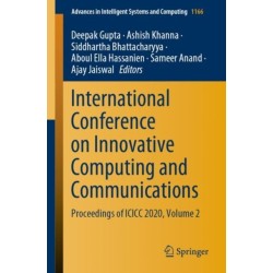 International Conference on Innovative Computing and Communications: Proceedings of ICICC 2020, Volume 2