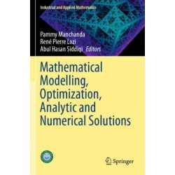 Mathematical Modelling, Optimization, Analytic and Numerical Solutions