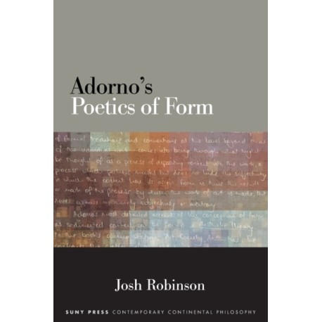 Adorno's Poetics of Form