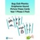Bug Club Phonics Grapheme-Sound Picture Frieze Cards Year 1 Phase 5 Pack