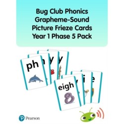 Bug Club Phonics Grapheme-Sound Picture Frieze Cards Year 1 Phase 5 Pack