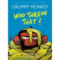 Grumpy Monkey Who Threw That?: A Graphic Novel