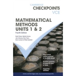 Cambridge Checkpoints VCE Mathematical Methods Units 1&2