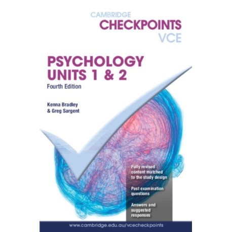 Cambridge Checkpoints VCE Psychology Units 1&2