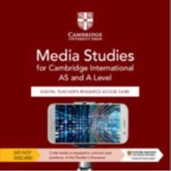 Cambridge International AS & A Level Media Studies Digital Teacher's Resource Access Card