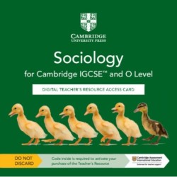Cambridge IGCSE™ and O Level Sociology Digital Teacher's Resource Access Card