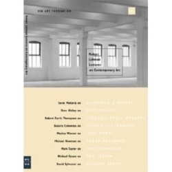 Robert Lehman Lectures On Contemporary Art No. 2