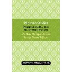 Paninian Studies: Professor S. D. Joshi Felicitation Volume