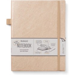 Bookaroo Bigger Things Notebook Journal - Gold