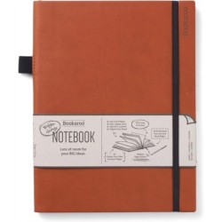 Bookaroo Bigger Things Notebook Journal - Brown